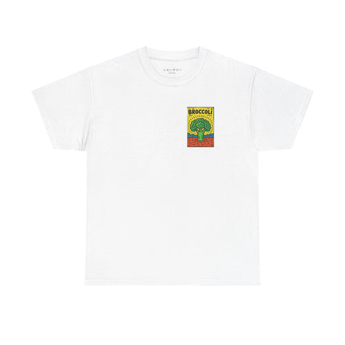 Broccoli Retro Veggie Poster T-Shirt