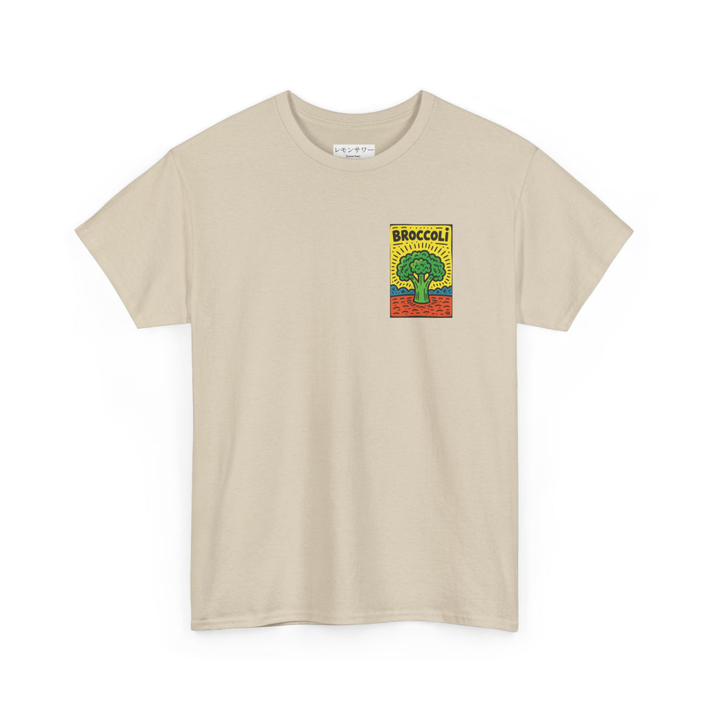 Broccoli Retro Veggie Poster T-Shirt