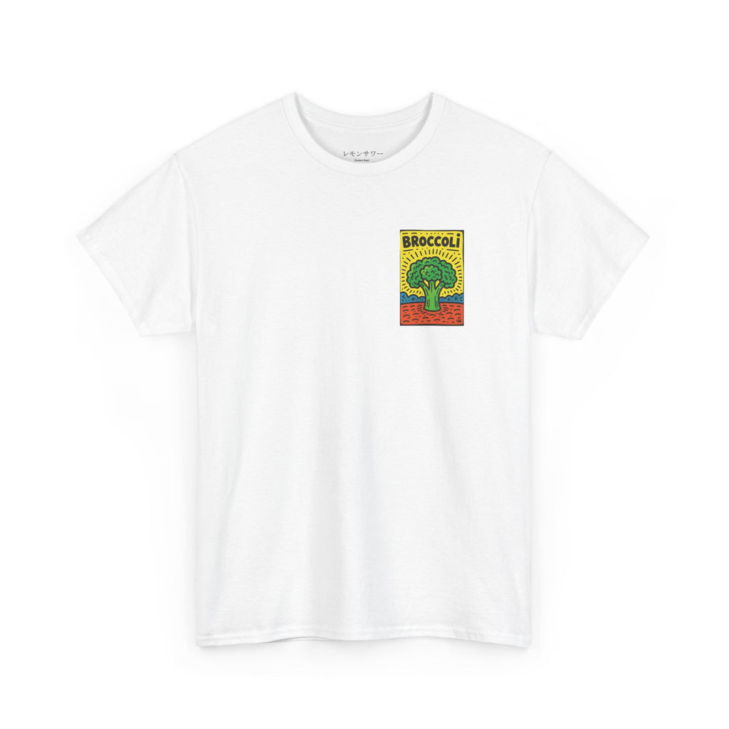 Broccoli Retro Veggie Poster T-Shirt