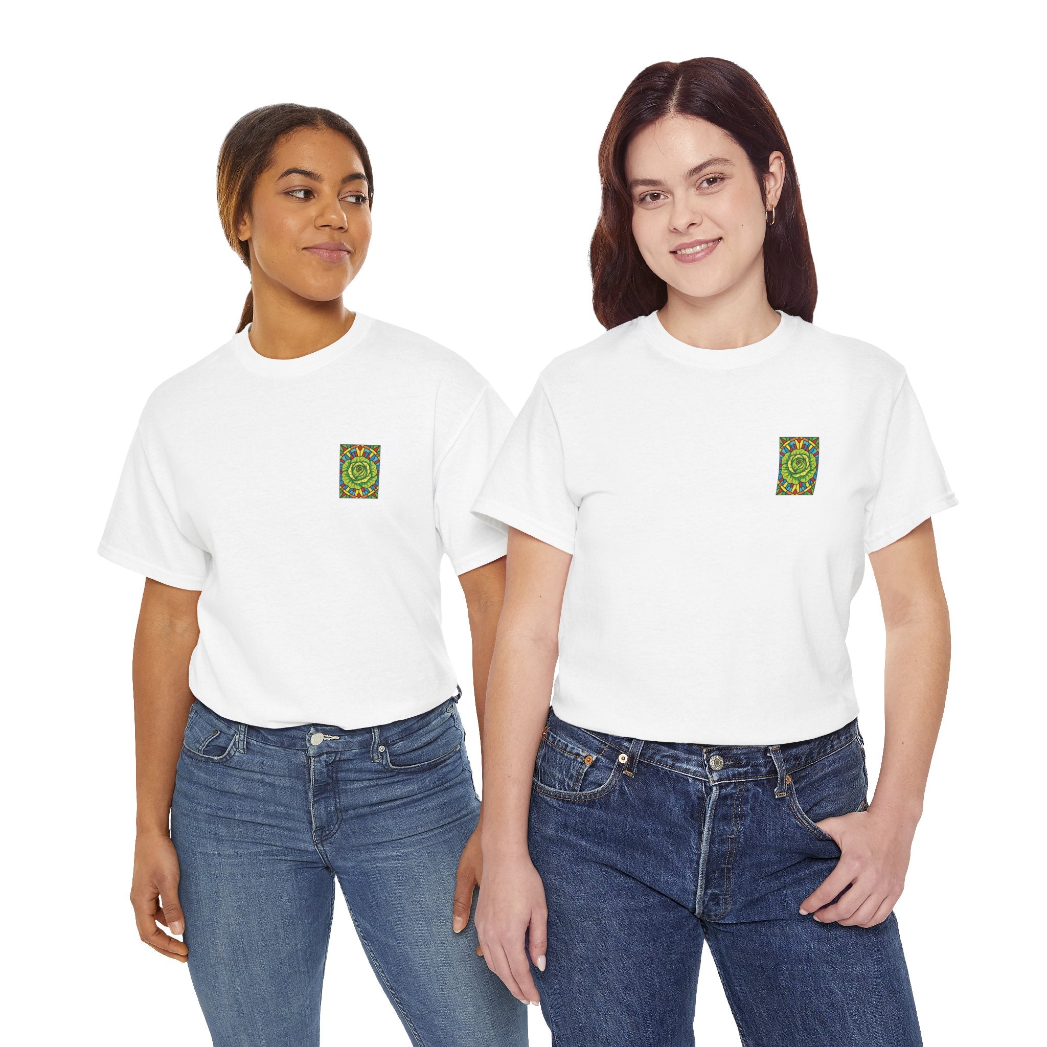 Lettuce Stained Glass T‑Shirt