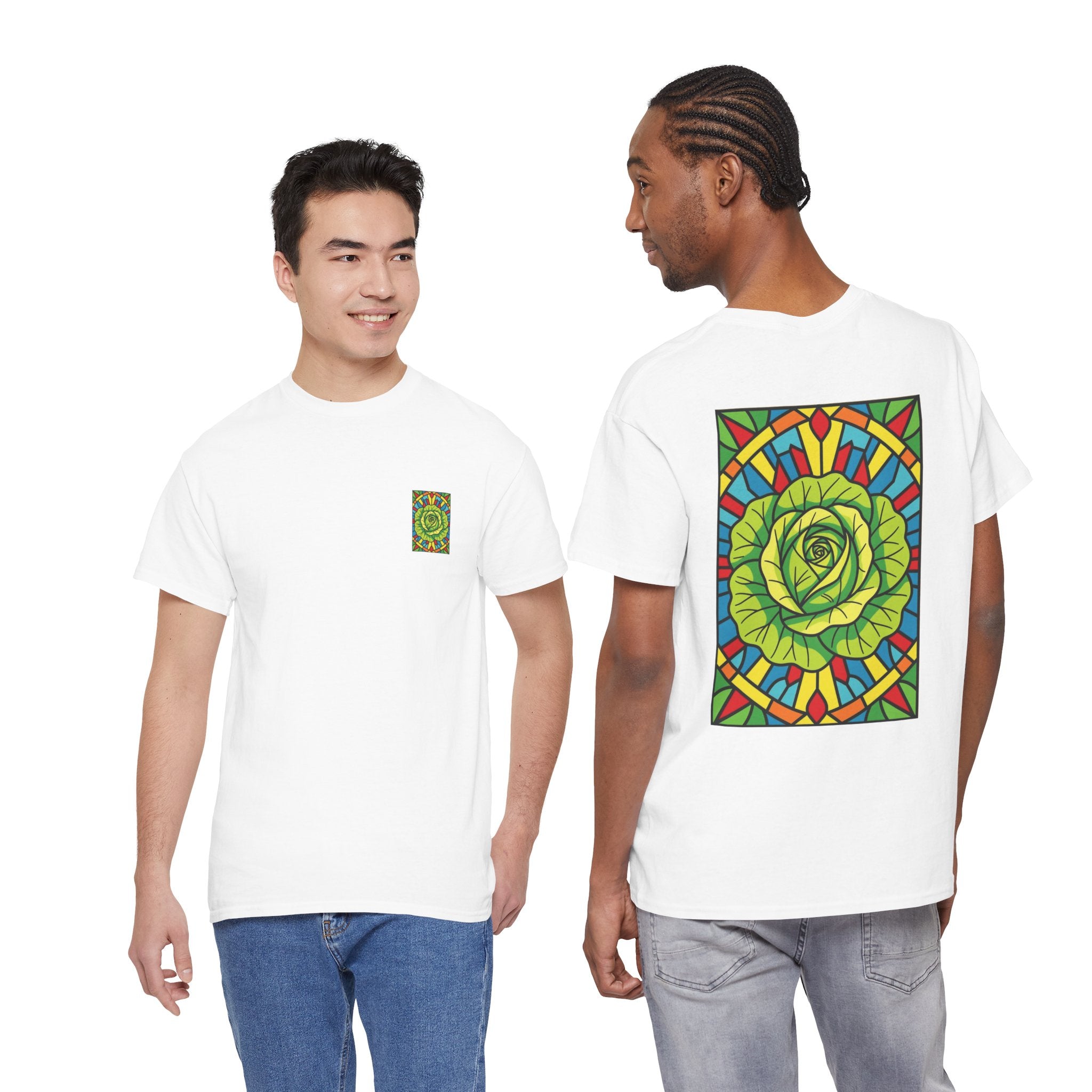 Lettuce Stained Glass T‑Shirt