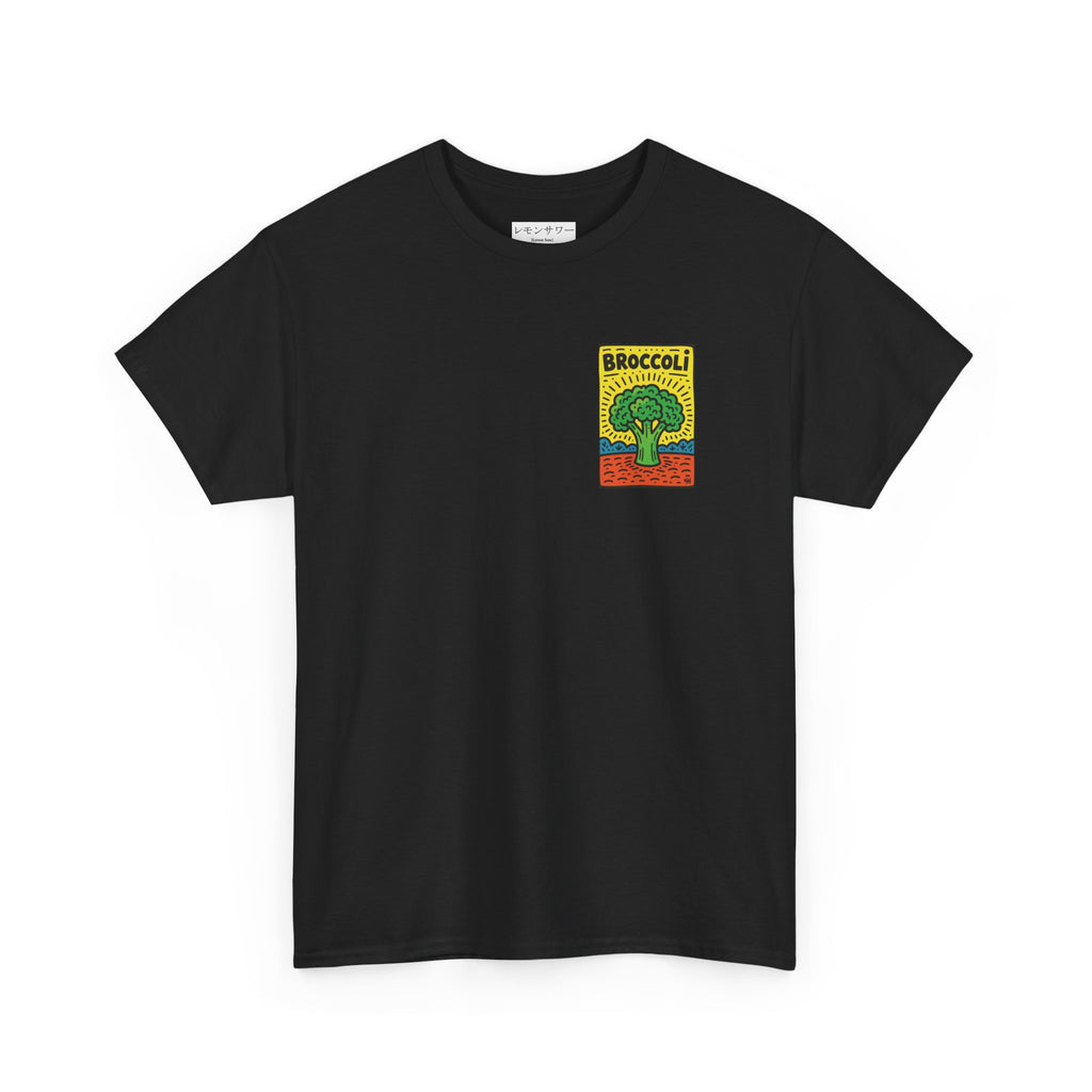 Broccoli Retro Veggie Poster T-Shirt