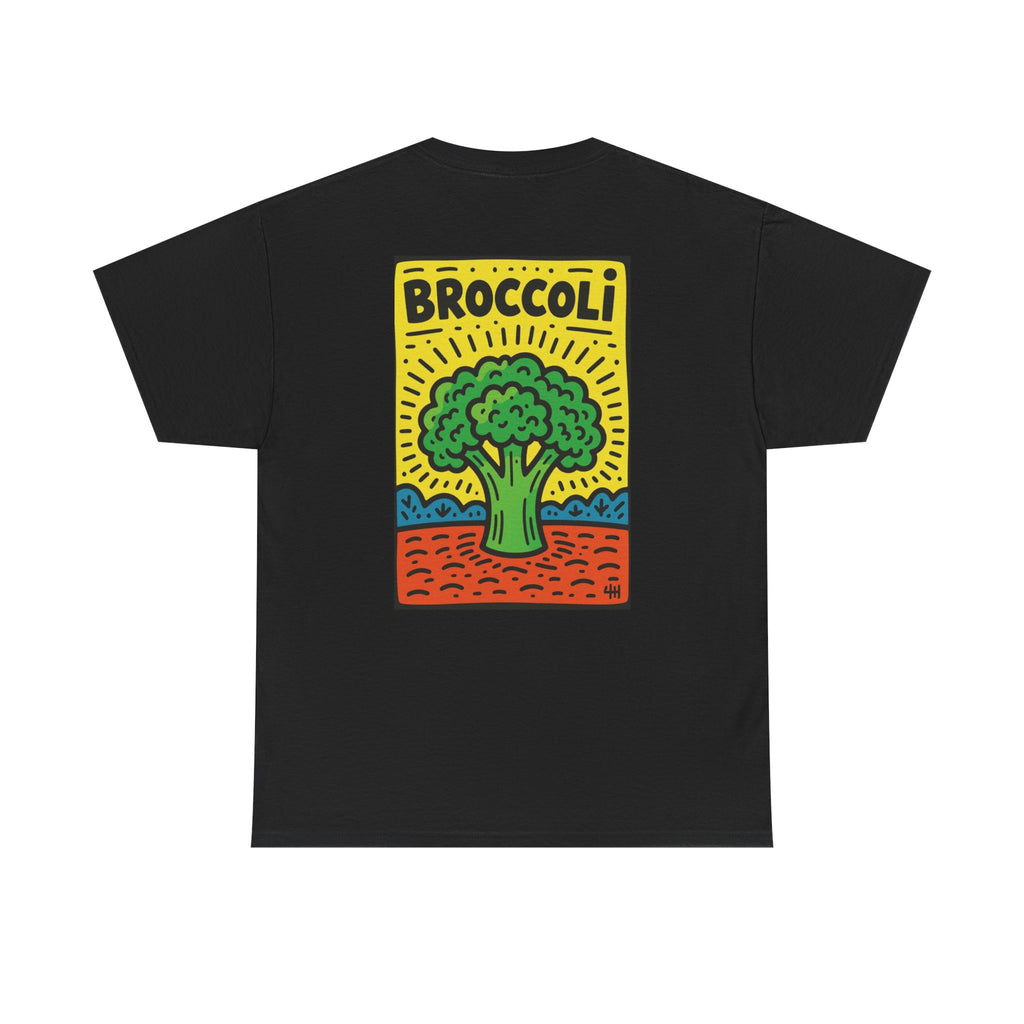 Broccoli Retro Veggie Poster T-Shirt