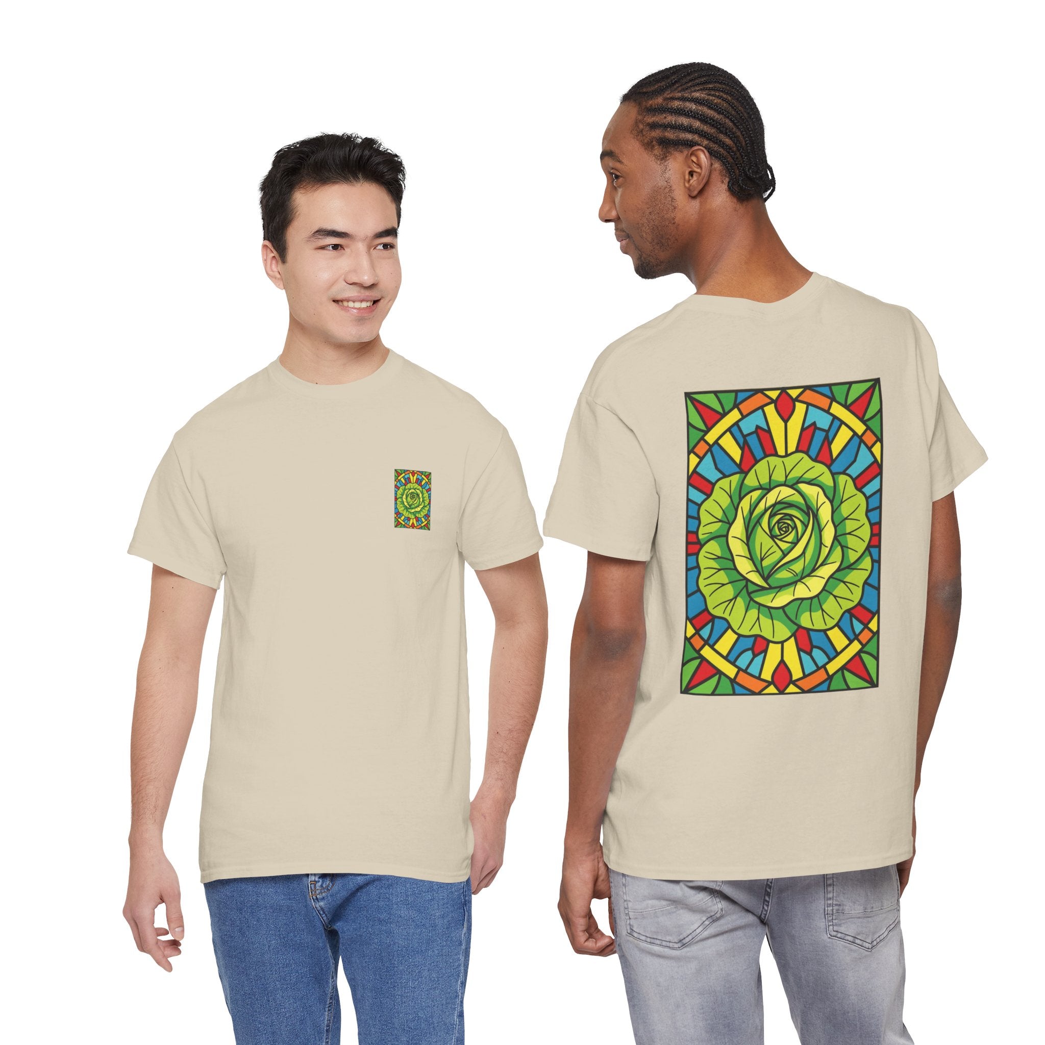 Lettuce Stained Glass T‑Shirt